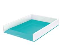 Leitz WOW Letter Tray Dual Colour, Ice Blue