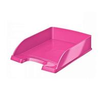 Leitz WOW Letter Tray Pink Metallic A4+ Finchley Pen Free