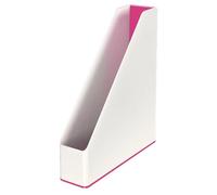 Leitz WOW Duo Colour Magazine File A4 Pink
