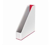 Leitz WOW Duo Magazine File White/Red