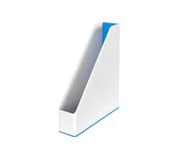 Leitz Leitz WOW Dual Colour Magazine File A4 White/Blue 53621036