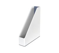 Leitz Leitz WOW Dual Colour Magazine File A4 White/Grey 53621001