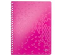 Leitz WOW Notebook A4 ruled wirebound with PP cover 46370023
