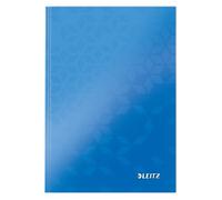 LEITZ Wow Notebook A5 Ruled Paper Blue Not perforated 80 Pages Pack of 6