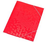Leitz Wow Paperboard A4 3 Flaps Folder