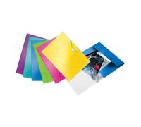 Leitz Wow Pp A4 3 Flaps Folder Assorted