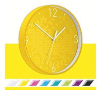 Leitz Wow Wall Clock Yellow