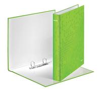 Leitz Leitz WOW Ring Binder Laminated Paper on Board 2 D-Ring A4 25mm Rings Gree