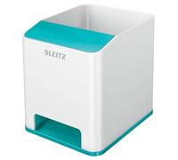 Leitz WOW Sound Pen Holder, Ice Blue