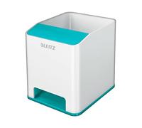 Leitz WOW Sound Pen Holder, Ice Blue