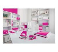 Leitz WOW Stapler Metal 30 Sheets Pink