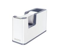 Leitz WOW Tape Dispenser White/Grey 53641001