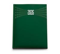 LEIVESTE A5 2026 Daily Planner | January-December 2026 Planner | Daily Planner with 30 Minute Intervals | Large Size 15 x 21 cm (Dark Green)