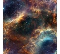 LeIxIaO Removable Peel and Stick Wallpaper 17.3" x 236" Nebula Self Adhesive Wallpaper Universe Milky Way for Drawers Furniture Makeovers Easy to Install Wall Paper