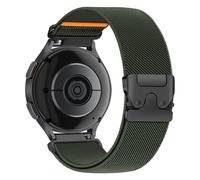 LEIXIUER Elastic Nylon Strap for Samsung Galaxy Watch 7 6 4 5 Strap Men Women 40mm 44mm/Galaxy Watch 6 4 Classic Straps 47mm 43mm 42mm 46mm/5 Pro 45mm/FE, 20mm Stretchy Parachute buckle Watch Band