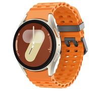 LEIXIUER for Galaxy Watch 7 Strap 40mm 44mm Men Women,No Gap Soft Silicone Sport Strap for Samsung Watch 7 6 5 4 40mm 44mm/6 Classic 43mm 47mm/4 Classic 42mm 46mm Ocean Marine Bands