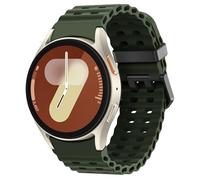 LEIXIUER for Galaxy Watch 7 Strap 40mm 44mm Men Women,No Gap Soft Silicone Sport Strap for Samsung Watch 7 6 5 4 40mm 44mm/6 Classic 43mm 47mm/4 Classic 42mm 46mm Ocean Marine Bands