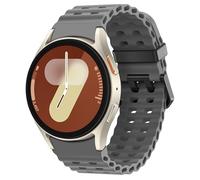 LEIXIUER for Galaxy Watch 7 Strap 40mm 44mm Men Women,No Gap Soft Silicone Sport Strap for Samsung Watch 7 6 5 4 40mm 44mm/6 Classic 43mm 47mm/4 Classic 42mm 46mm Ocean Marine Bands