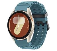 LEIXIUER for Galaxy Watch 7 Strap 40mm 44mm Men Women,No Gap Soft Silicone Sport Strap for Samsung Watch 7 6 5 4 40mm 44mm/6 Classic 43mm 47mm/4 Classic 42mm 46mm Ocean Marine Bands
