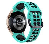 LEIXIUER for Samsung Galaxy Watch 7/6/5/4 40mm 44mm 42mm 46mm 43mm 47mm/FE 40mm/5 Pro 45mm Band, Colorful Silicone Sport Band No Gap Breathable Watch Strap for Galaxy Watch 3 41mm Active 2 Strap