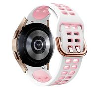 LEIXIUER for Samsung Galaxy Watch 7/6/5/4 40mm 44mm 42mm 46mm 43mm 47mm/FE 40mm/5 Pro 45mm Band, Colorful Silicone Sport Band No Gap Breathable Watch Strap for Galaxy Watch 3 41mm Active 2 Strap