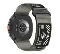 LEIXIUER Robust Nylon Strap Compatible with Samsung Galaxy Watch 8 42 mm 46 mm, Trail Loop Sport Velcro Strap for Galaxy Watch 8 Band Men, XL, Nylon Stainless Steel