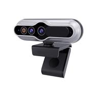 LEIYTFE 2K Webcam, Video Calling, Noise-Cancelling Mic, Streaming Camera,Privacy Cover, Auto-Focus, Plug and Play USB Web Camera for Online Learning Meeting