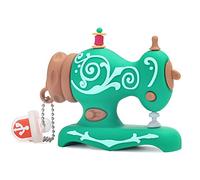 leizhan 16GB Cute USB Flash Drive Embroidery Sewing Machine Design Pen Drive Data Storage Picture Stick Pendrive Memory Stick - Green