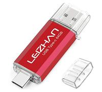 LEIZHAN 64GB Type-C Flash Drive for Huawei Type C Devices Pen Drive High Speed USB 3.0 Pendrive Computer U Disk