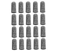Lejelyma 20 Pcs Finger Cots Finger Protectors Fingertips Protective Comfort Cushion Toe Thumb Cot Sleeves for Kitchen Work Sculpture cots