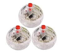 LejeMaek 3Pcs Ghost Touch Activated Flashing Balls, Light Up Ball, Motion Light Up Cat Dog Balls, Paranormal Equipment Pet Toy