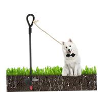 LejeMaek Dog Stake for Camping Heavy Duty Dog Tie out Stake Ground Anchor for Pet Leash Anchor for Large