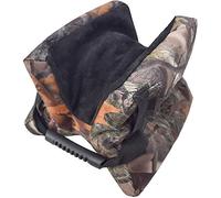 LEJIABAI Camouflage Shooting Rest Bag, Front And Back Sandbag Support, Bipod Style Gun Rest, Nylon Material, Leaf Camo Color, Hunting Accessory