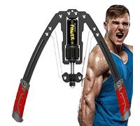 LEJIEYIN Twister Arm Exerciser - Adjustable 22-440lbs Hydraulic Power/Arm Exercise Equipment/Upper Body Exercise/Chest Workout/Shoulder Machine(Red)