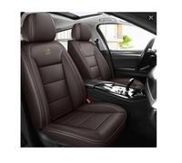 LEJOLI Car Seat Covers Accessories Suitable for Isuzu Isuzu Wizard, Peugeot Peugeot 207 Waterproof, Leather, 5 Seater Car Seat Cover, Brown