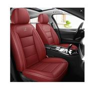 LEJOLI Car Seat Covers Universal Set for BMW X5 E53 X5 E70 X5M E70 X5 F15 X5 M50d F15 X5M F85 Car Accessories, Red