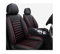 LEJOLI Car Seat Covers Universal Set for Ford F-Series F-150 Lightning Ranger Fusion B-Max Car Accessories Black Red