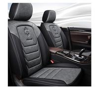 LEJOLI Car Seat Covers Universal Set for Land Rover Freelander Discovery Sport Range Rover Velar Jaguar XE Xf Xj E-Pace F-Pace Car Accessories, Standard Grey