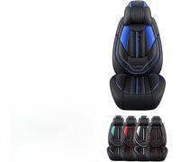 LEJOLI Car Seat Covers Universal Set for Vauxhall Corsa B/Corsa C/Corsa D/Corsa E/Corsa F Car Accessories, Black Blue
