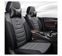 LEJOLI Car Seat Covers Universal Set for Volkswagen Tiguan Allspace Magotan Scirocco Phaeton Passat Car Accessories, Luxury Grey