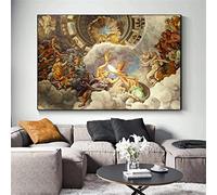 Leju Art Greek Mythology Art Canvas Painting Posters and Prints Modern Extra Large Wall Art Pictures for Living Room Home Decor 70x105cm(28x42in) Frameless