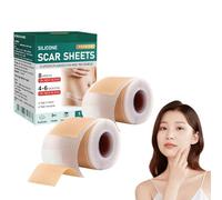 Lejuv Overnight Beauty Patches, New Lejuv Silicone Patches Face For Smoother, Hydrated Skin, Upgrade Silicone Scar Strips With Reusable Anti-Wrinkle Patches For Forehead, Eyes, Mouth, Neck (1.5m 2)