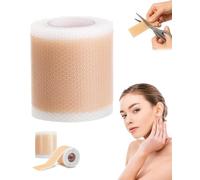 Lejuv Silicone Patches, Reusable Lejuv Silicone Face Tape, Medical-Grade Silicone Scar Tape, Lejuv Overnight Beauty Patches, For Wrinkle Smoothing & Scar Reduction, Cut to Fit (1PCS)