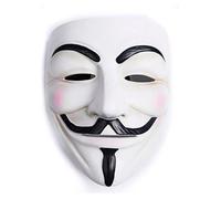 LEKAAB Halloween Guy Fawkes Mask - Anonymous V for Vendetta Inspired Cosplay Party Mask