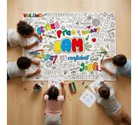 Lekabee Positive Affirmations Coloring Poster