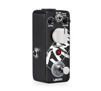 LEKATO High Gain Distortion Pedal, Analog Mini Distortion Effect for Electric Guitars, 2 Modes of Solo Vintage and Turbo, Aluminum Alloy Effect Pedal True Bypass, DC 9V