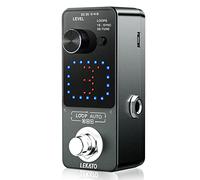 LEKATO Looper Pedal, Looper Pedal with SYNC & Tuner Function,Guitar Loop Pedal with Screen Looper Guitar Effect Pedal for Electric Guitar Bass Unlimited Overdubs 3 Loops 18 Minutes Record Time(Gray)