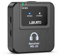 LEKATO MS-20 2.4G Wireless In-Ear Monitoring System Receiver (Model with charging port at base)