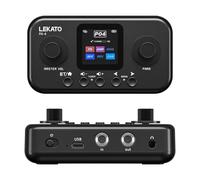 LEKATO Multi-Effects Guitar Pedal with 80 Presets, 6 Effects Modules, 20 Amp Models, 20 IR Cabinet Simulation, USB OTG Audio Recording with App & BT, Portable Guitar Bass Effects Processor