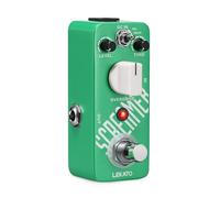 LEKATO Overdrive Pedal, Vintage Overdrive Mini Effect Guitar Pedal, WARM HOT MODE, Aluminum Alloy Metal True Bypass Green Screamer Portable Accessory Effect for Electric Guitar Bass